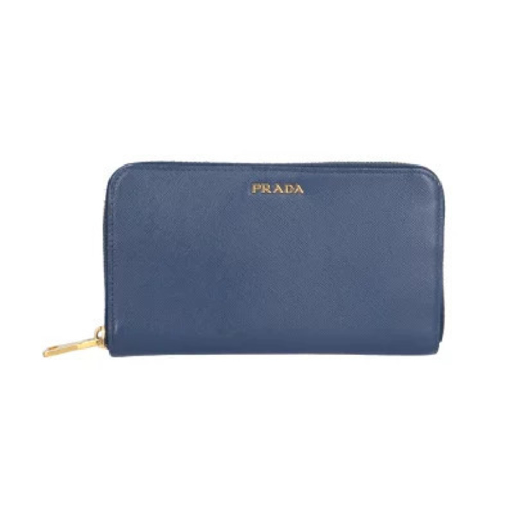 Prada Saffiano Leather Long Wallet